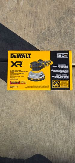 DEWALT XR 20V 5-Inch Random Orbital Sander DCW211B Brand New Tool Only