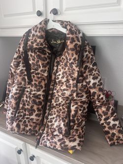Cheetah Print Puffer