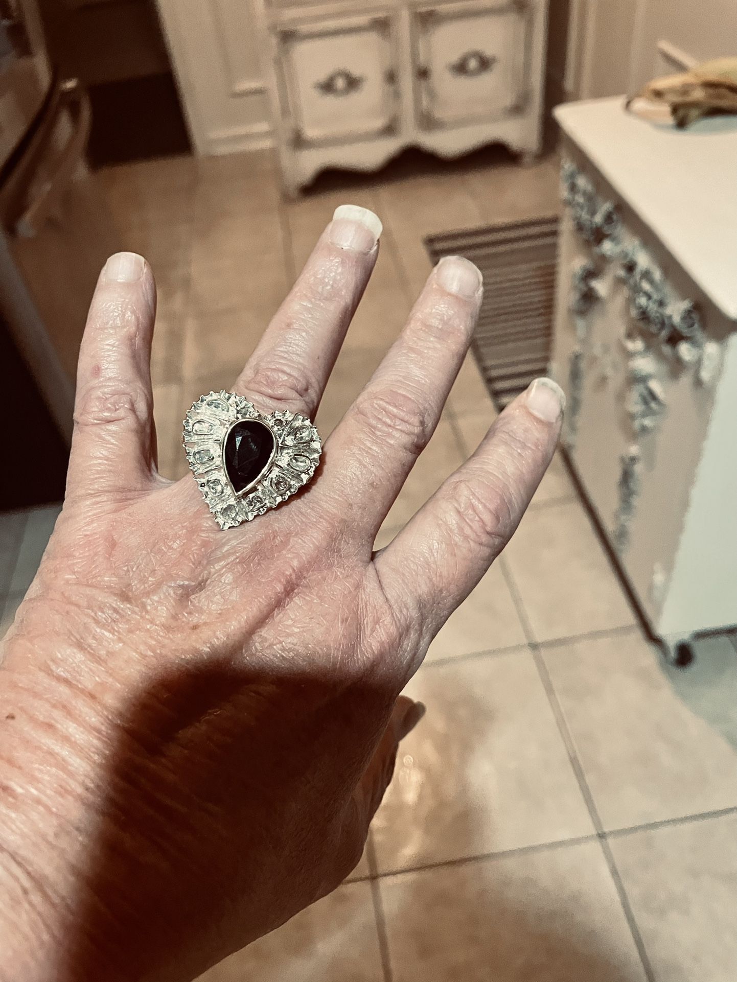 Diamond And Gemstone Ring