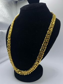 Men’s Stainless Steel gold tone Chain