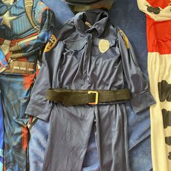 Police Costume 5T-6T For $10