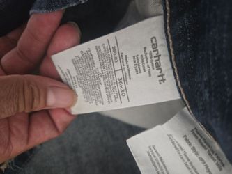 Carhartt Jeans 36x30 100% Cotton