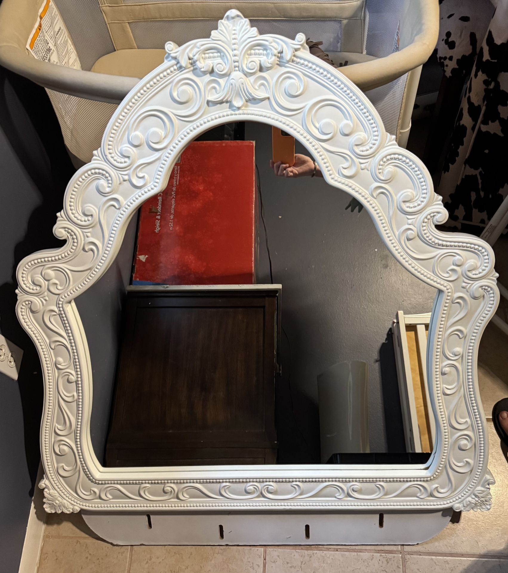 French Style Bedroom Mirror