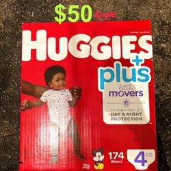 Huggies Little Movers Size 4 Plus