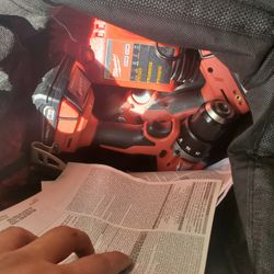Milwaukee Impact And Drill Set