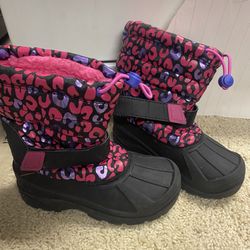 Girls Athletic Winter Boots Size 2