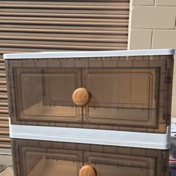 innovative design plastic folding storage bins