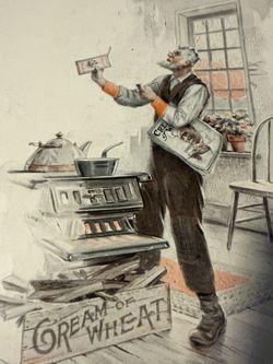 1915 Cream of Wheat Magazine Advertisement