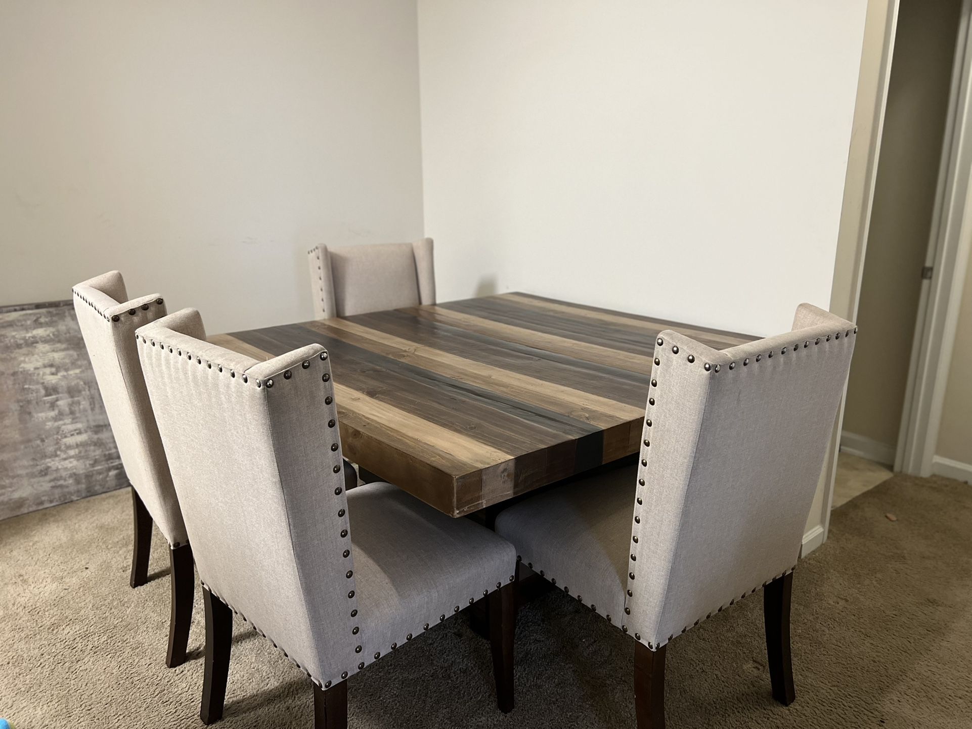 Cindy crawford home westover hills brown 5 pc rectangle dining room outlet