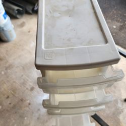 Plastic 4 Drawer Organizer