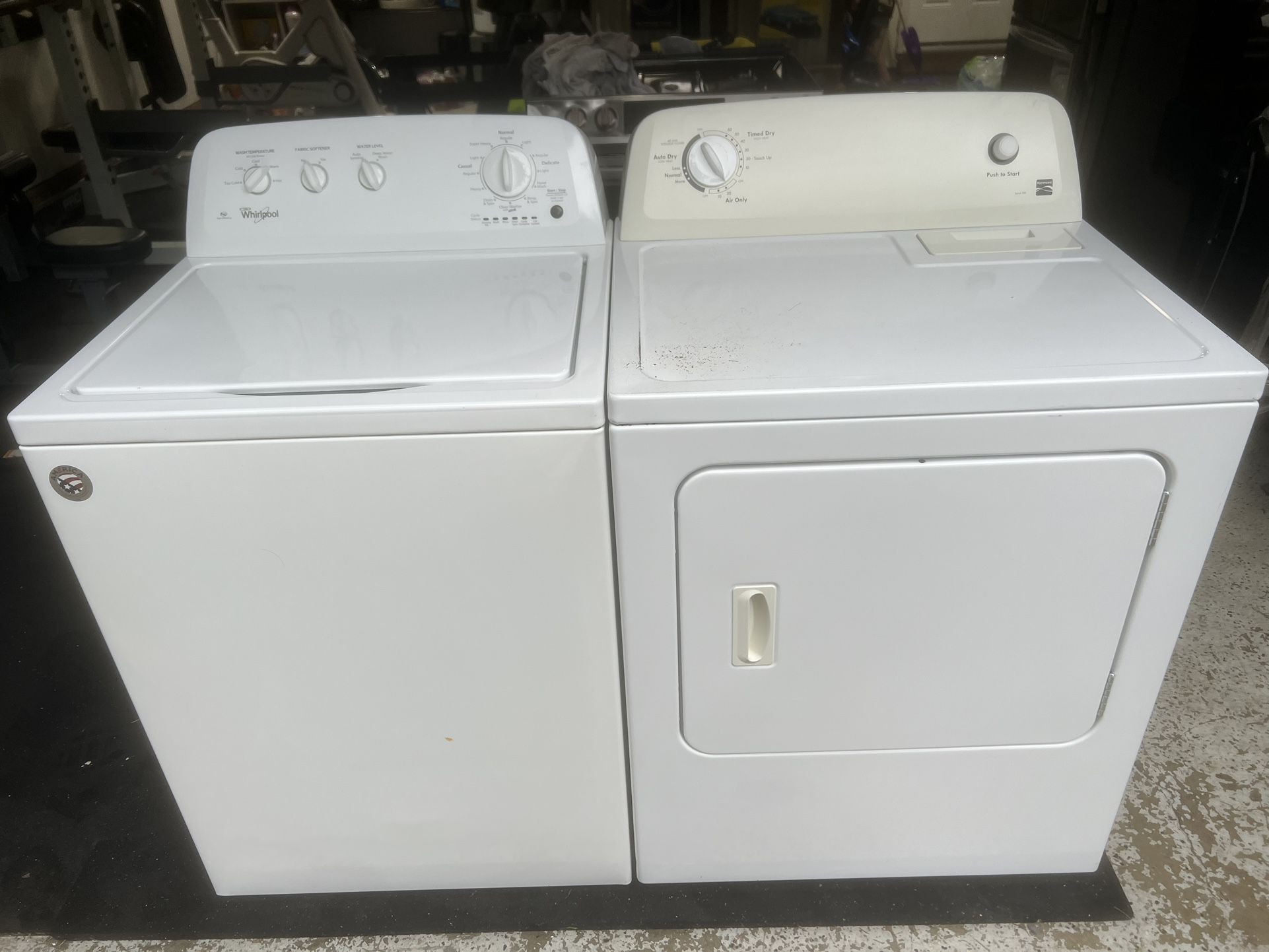 Washer And Dryer