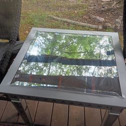 2 Silver Night Stands