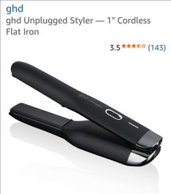 ghd
ghd Unplugged Styler ― 1" Cordless Flat Iron