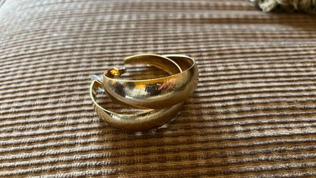 Gold Hoop Earrings