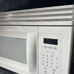 White Microwave 