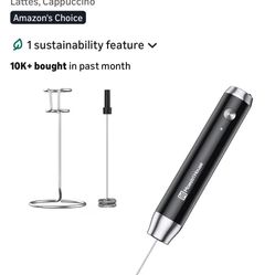 Rechargeable Hand Frother