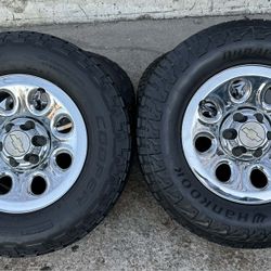 6 Lug 17 Inch Silverado Wheels And Tires 