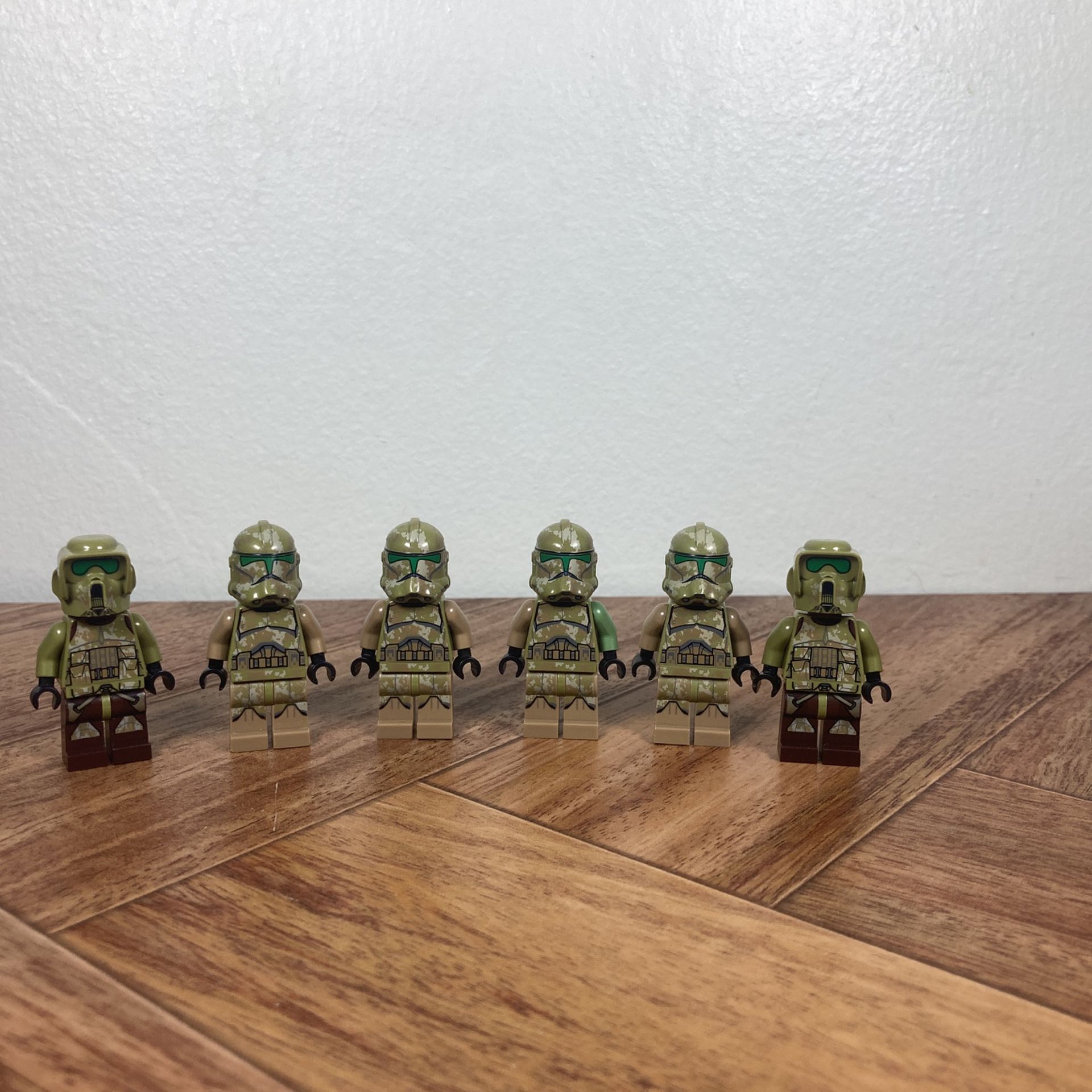 Lego Star Wars Minifigures Lot; Kashyyyk Troopers 