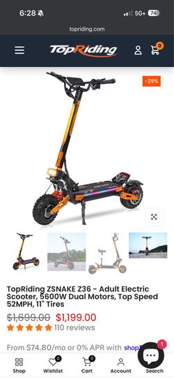 electric scooter