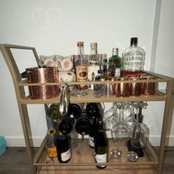 Portable Bar Cart