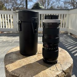Vivitar 75-205mm f/3.8 Zoom Lens 58MM Close Focusing Zoom Minolta M/MD Case