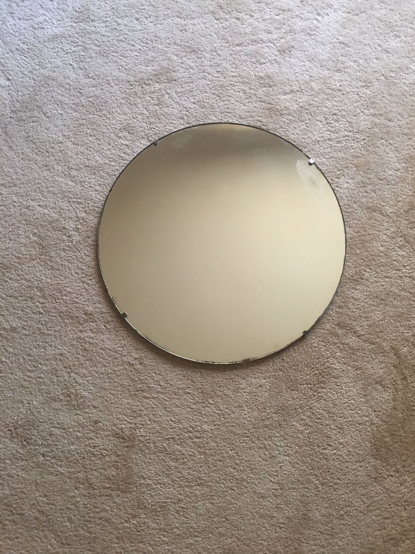 Antique wall mirror