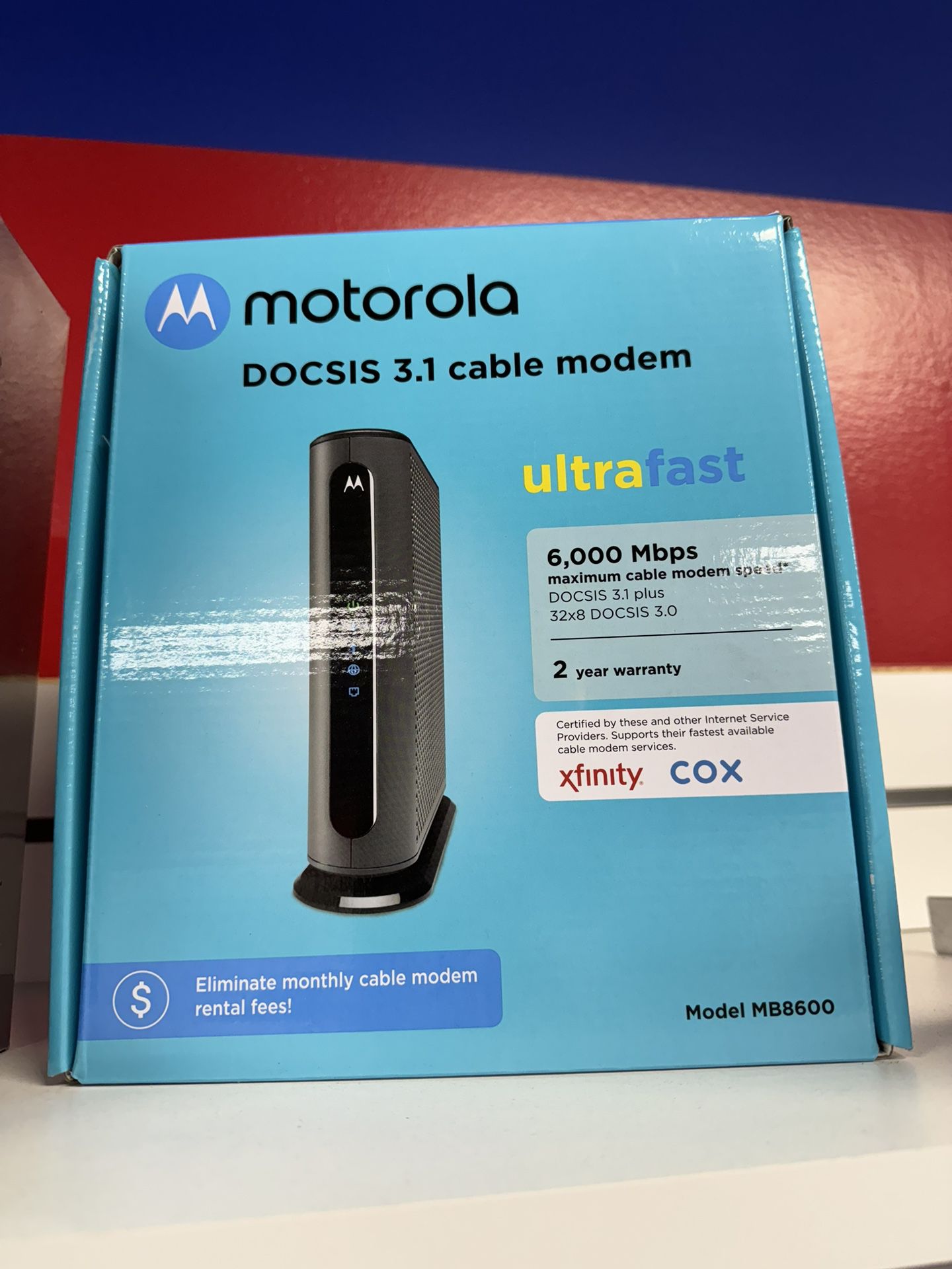 Motorola Docsis 3.1 Modem. New