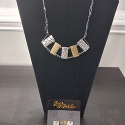Set of earrings and necklace - Park Lane 