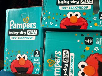 Pampers baby dry $40 each