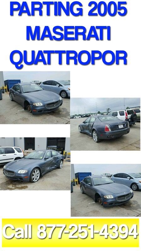 Maserati Quattropor ALL parts available