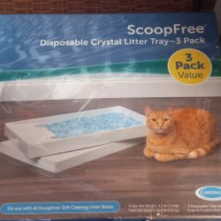 Petsafe ScoopFree Disposable Crystal Litter Tray 3 Pack