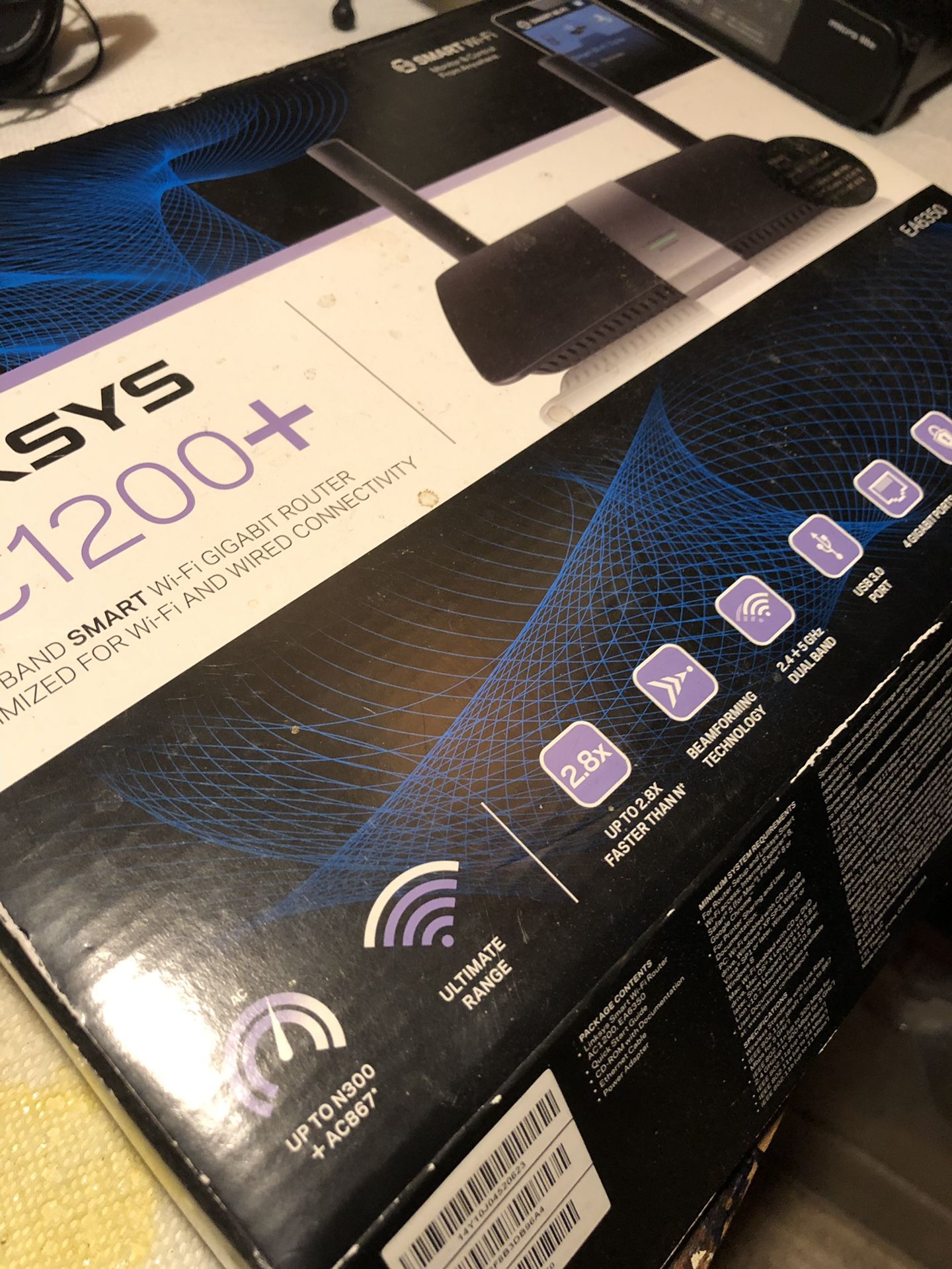 Linksys AC1200+ EA6350