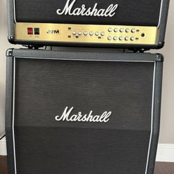 Marshall JVM 205H Amp & 1960 LEAD 4x12  CAB