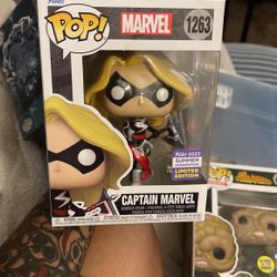 Funko Captain Marvel Sdcc Exclusive 2023