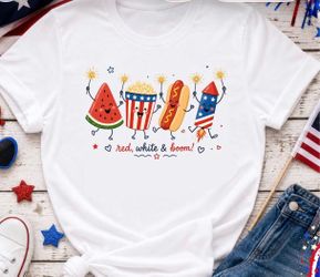 Patriotic 4th of July t shirts
