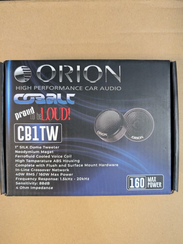Orion CB1TW High Performance Car Audio Tweeters