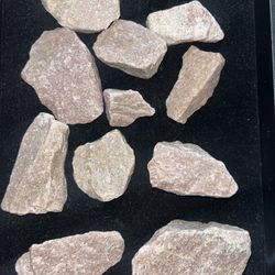 Rough/raw Pink Stones Bundle 