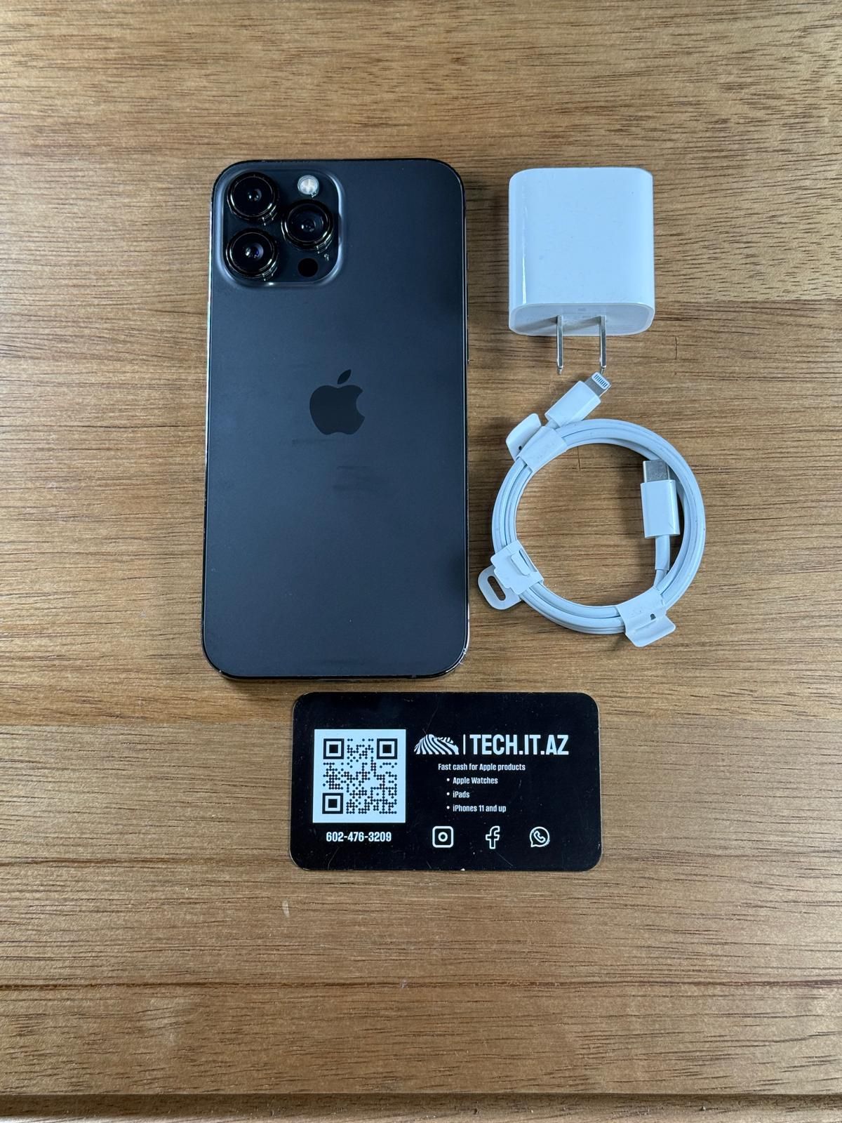 📱 iPhone 13 Pro Max | 128GB | Graphite | Unlocked (Any Carrier)