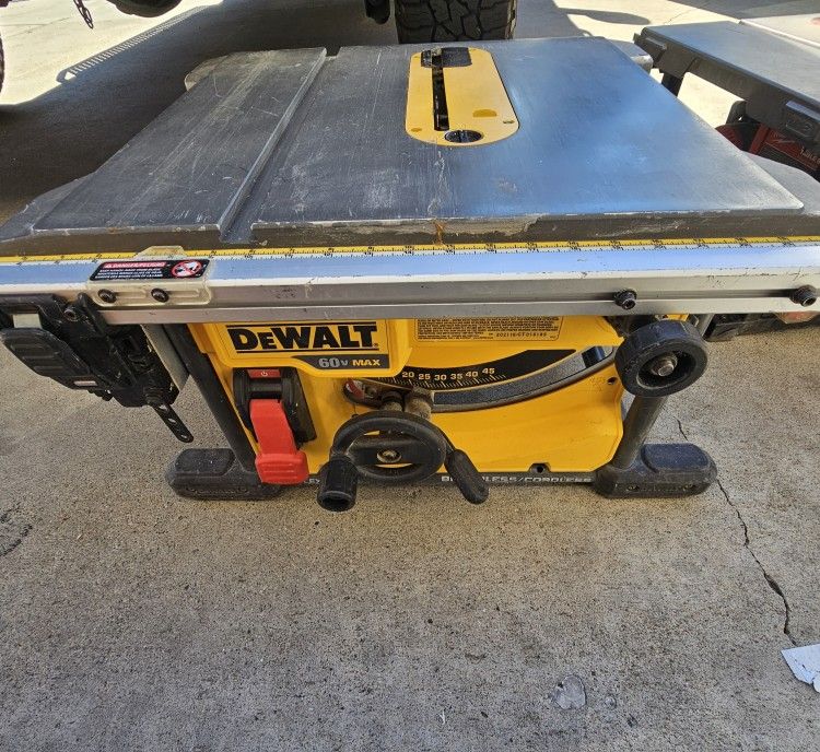 DEWALT 60V FLEXVOLT TABLE SAW