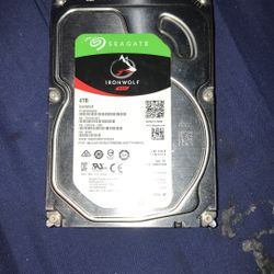 Seagate 4TB hard drive