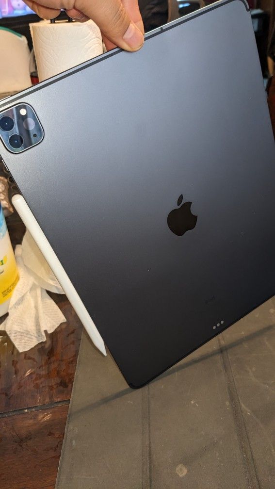 iPad Pro 12.4 4th Gen Along With Apple Series 3 Watch Wi-Fi Only And Apple Pencil