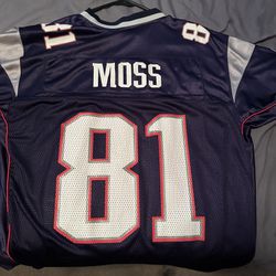 2007-2010 Randy Moss New England Patriots Jersey
