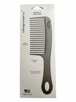 Chicago Comb Co  Carbon Fiber Comb