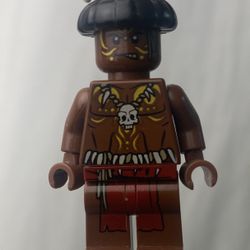 Lego Minifigure Cannibal Skull Necklace 2011 Pirates Of Caribbean poc008 4182 (Rare Collectors Item!)
