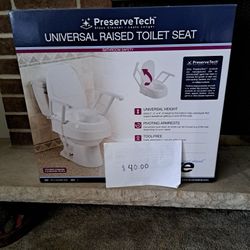 Toilet Seat, raised