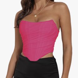 Pink Corset Top 