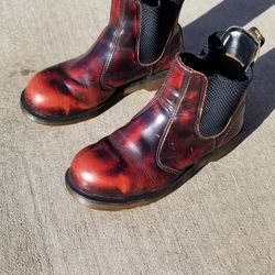 $60 RARE Vintage STEEL TOES! Dr Martens Chelsea Boot. Size 6M,8W