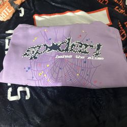 Purple Açaí Sp5der Hoodie