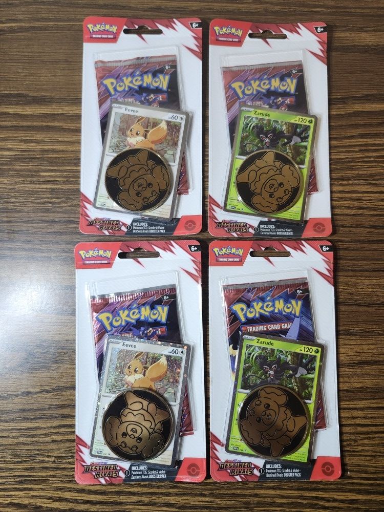 Sealed DESTINED RIVALS BOOSTER PACKS POKÉMON Pokemon 