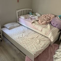 Twin Bed Frame + Trundle